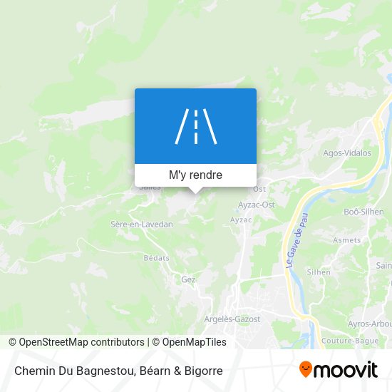 Chemin Du Bagnestou plan