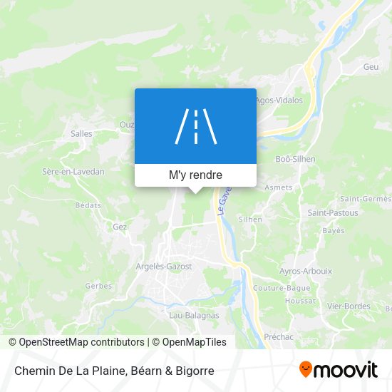 Chemin De La Plaine plan