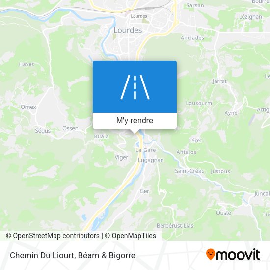 Chemin Du Liourt plan