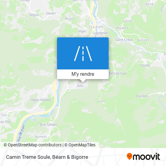 Camin Treme Soule plan