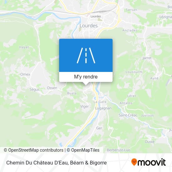 Chemin Du Château D'Eau plan
