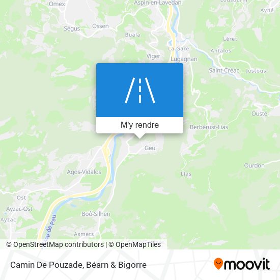 Camin De Pouzade plan