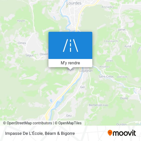 Impasse De L'École plan