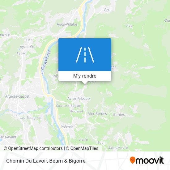 Chemin Du Lavoir plan