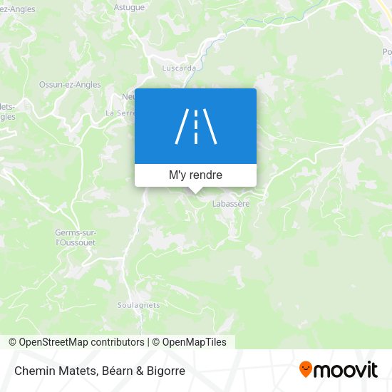 Chemin Matets plan