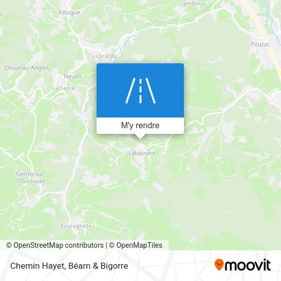 Chemin Hayet plan
