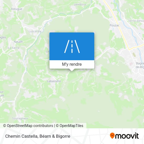 Chemin Castella plan