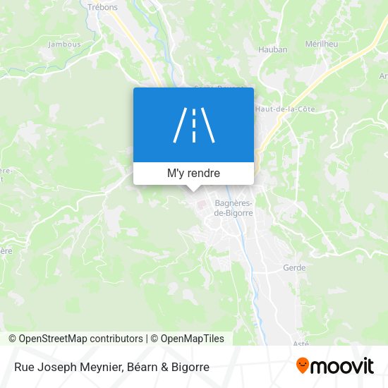 Rue Joseph Meynier plan