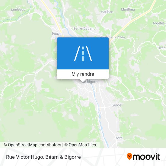 Rue Victor Hugo plan