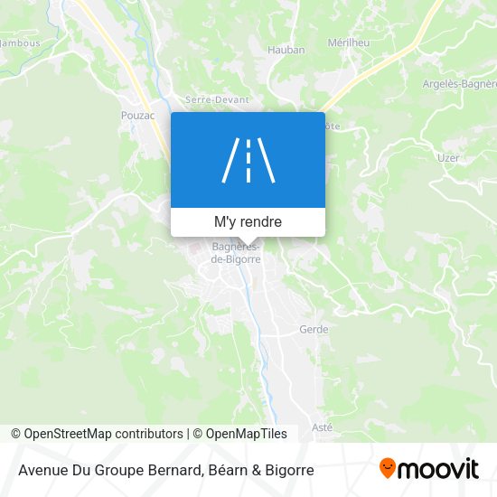 Avenue Du Groupe Bernard plan