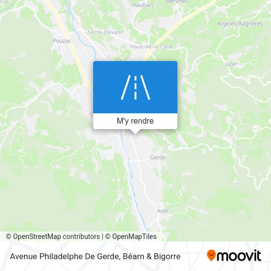 Avenue Philadelphe De Gerde plan
