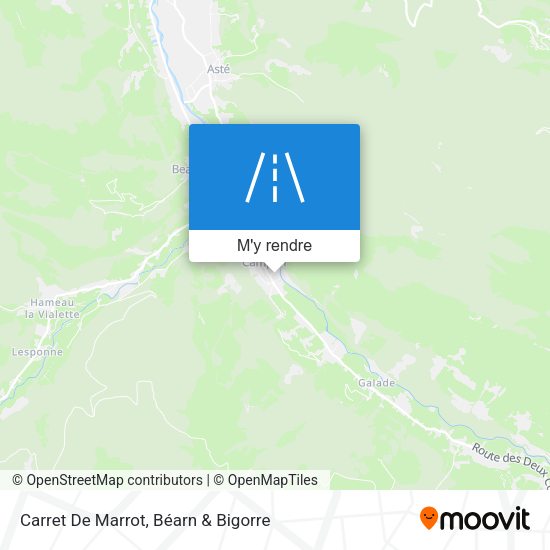 Carret De Marrot plan