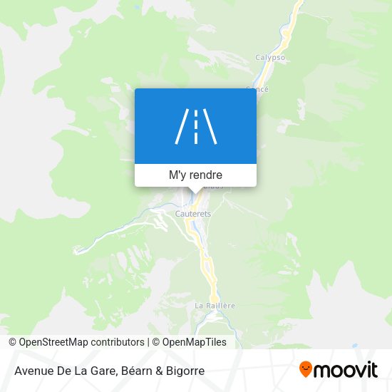 Avenue De La Gare plan