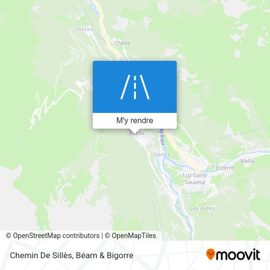 Chemin De Sillès plan
