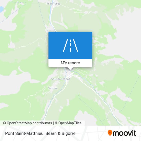 Pont Saint-Matthieu plan