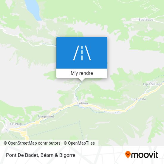 Pont De Badet plan