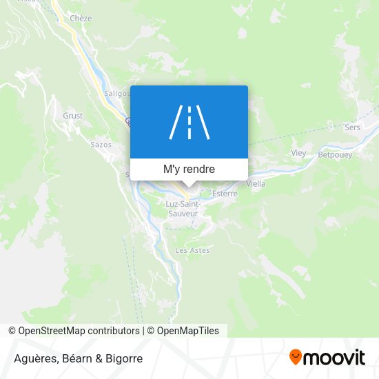 Aguères plan