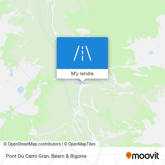 Pont Du Cami Gran plan