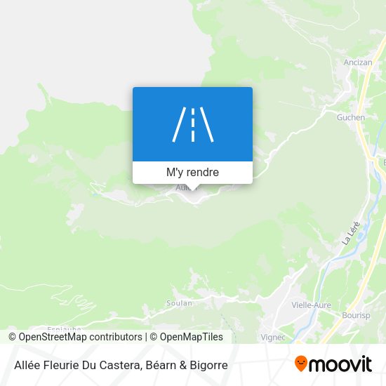 Allée Fleurie Du Castera plan