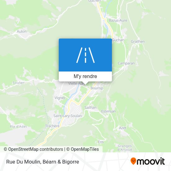 Rue Du Moulin plan