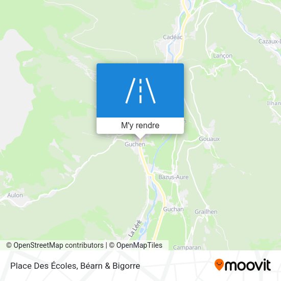 Place Des Écoles plan