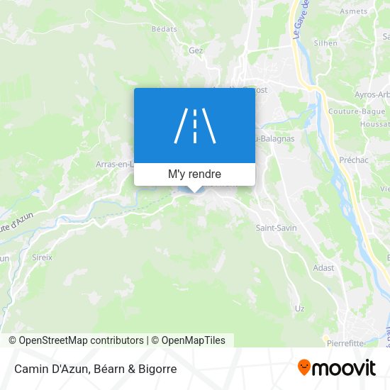 Camin D'Azun plan