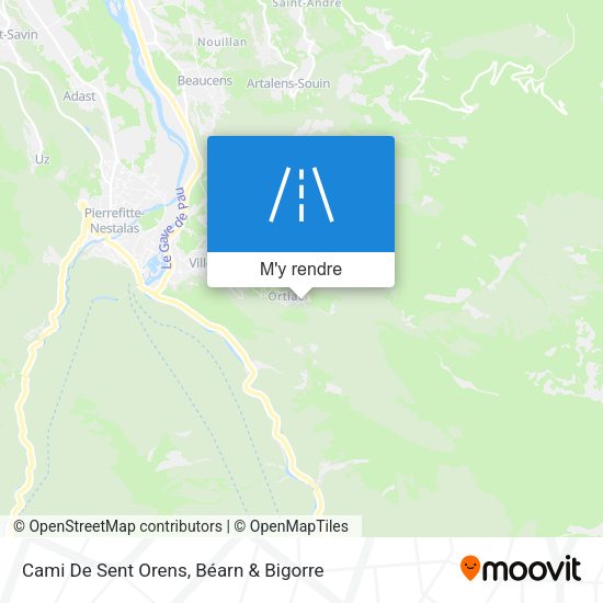 Cami De Sent Orens plan