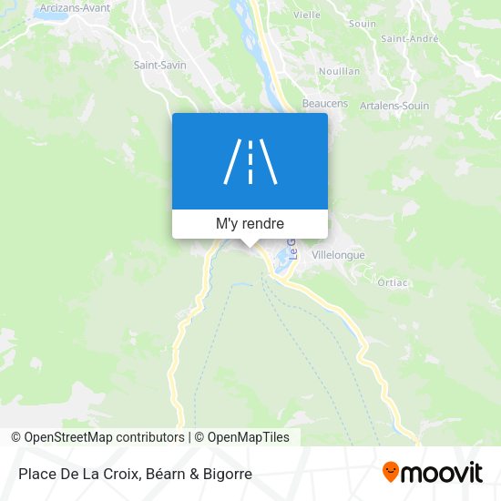 Place De La Croix plan