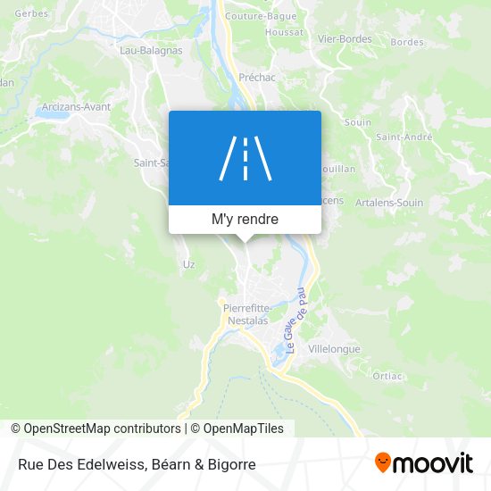 Rue Des Edelweiss plan