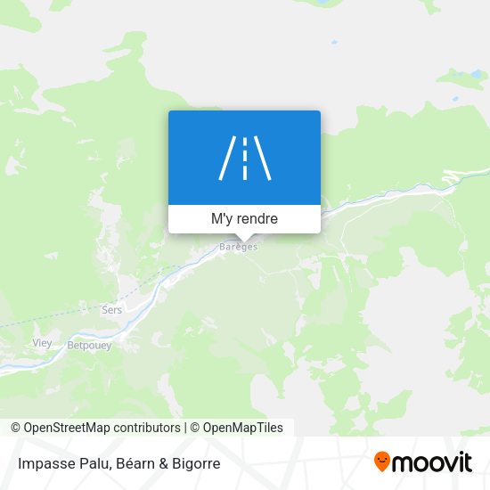 Impasse Palu plan