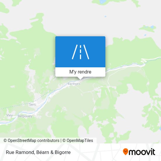 Rue Ramond plan