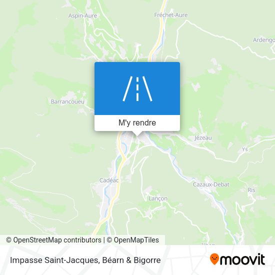 Impasse Saint-Jacques plan