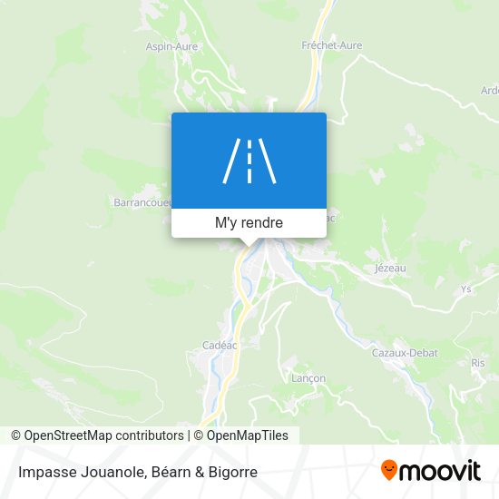 Impasse Jouanole plan
