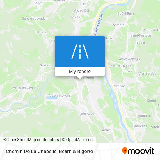 Chemin De La Chapelle plan