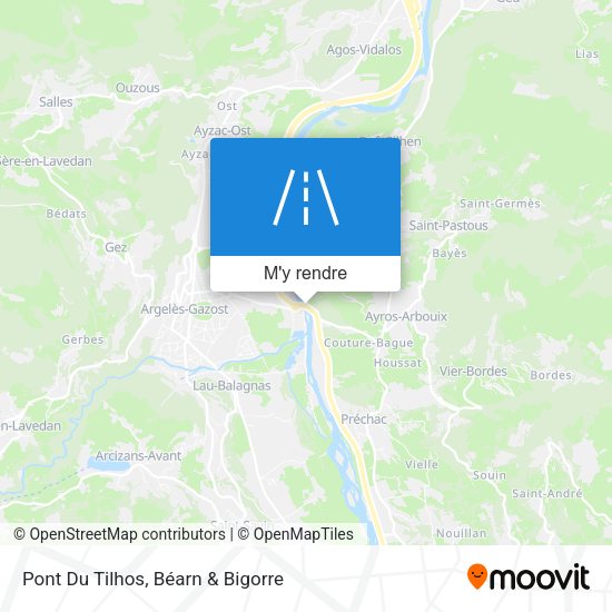 Pont Du Tilhos plan