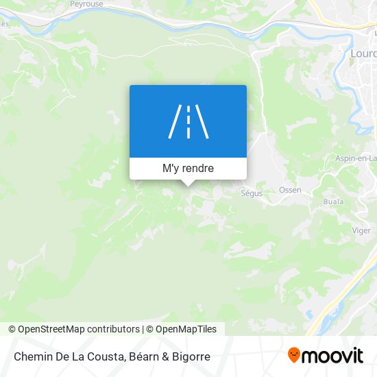 Chemin De La Cousta plan