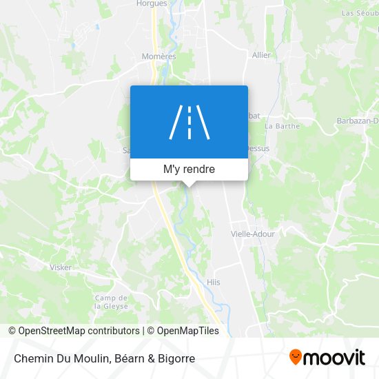 Chemin Du Moulin plan