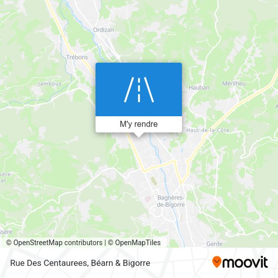 Rue Des Centaurees plan