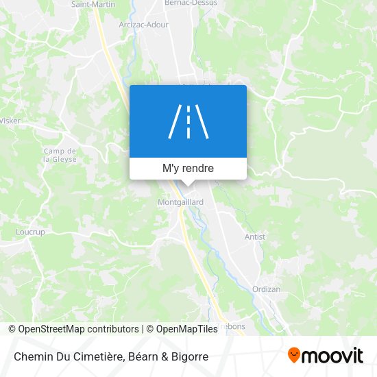 Chemin Du Cimetière plan