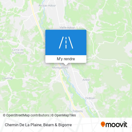 Chemin De La Plaine plan