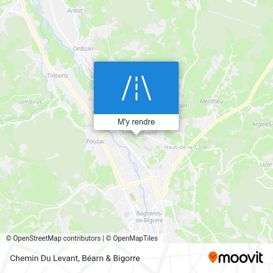Chemin Du Levant plan