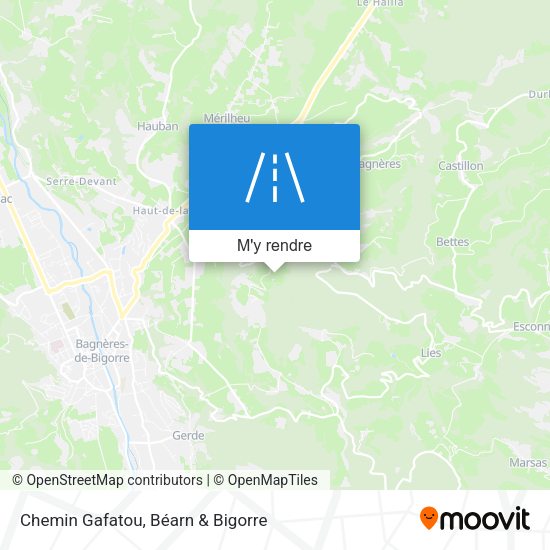 Chemin Gafatou plan