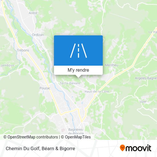 Chemin Du Golf plan