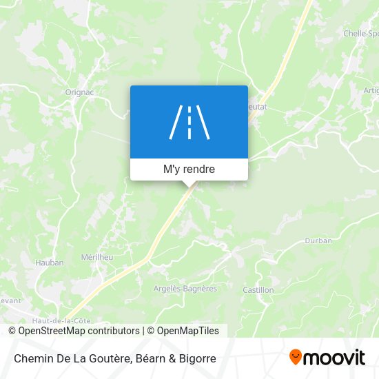 Chemin De La Goutère plan