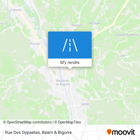 Rue Des Gypaètes plan