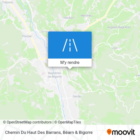 Chemin Du Haut Des Barrans plan