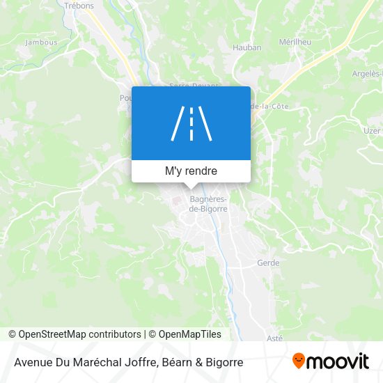 Avenue Du Maréchal Joffre plan