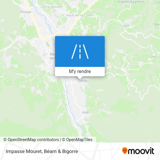 Impasse Mouret plan