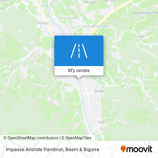Impasse Aristide Pambrun plan