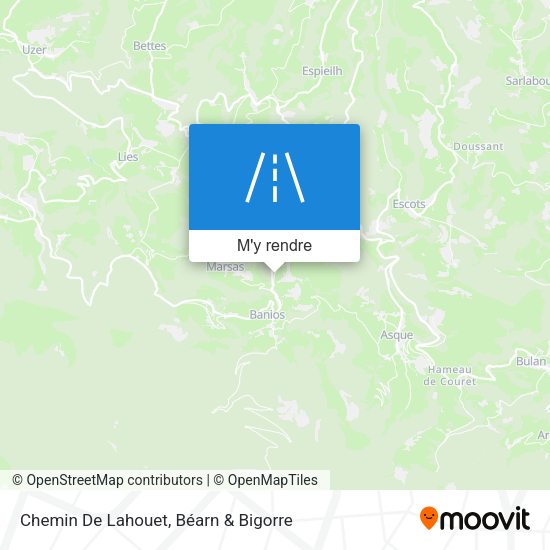 Chemin De Lahouet plan